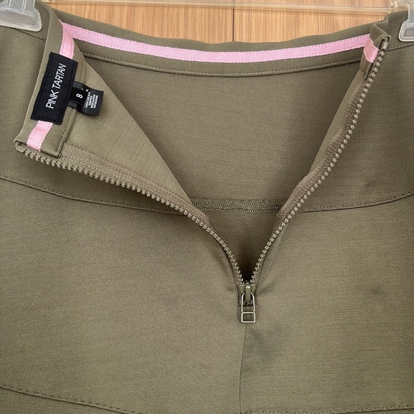 Pink Tartan A-line Skirt - Picture 5 of 6